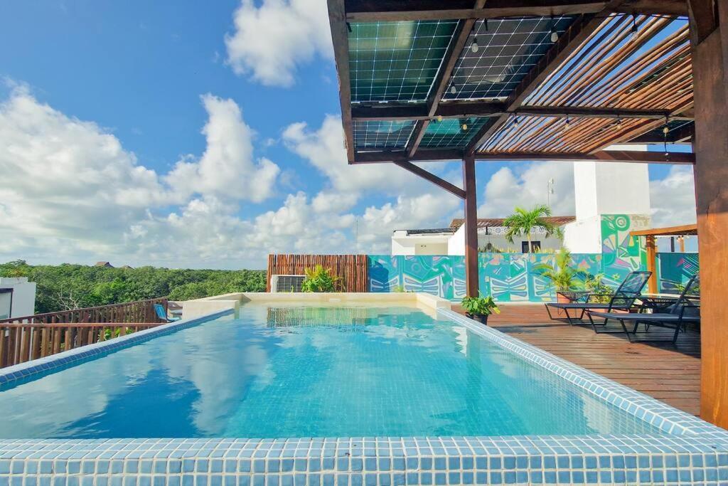 Eco-Friendly And Modern Loft 4 By Noox Apartment Tulum Exterior photo